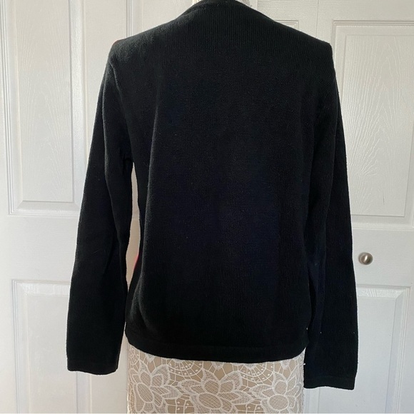 basic Editions Holiday Ugly Christmas cardigan Sweater size M - Picture 4 of 8